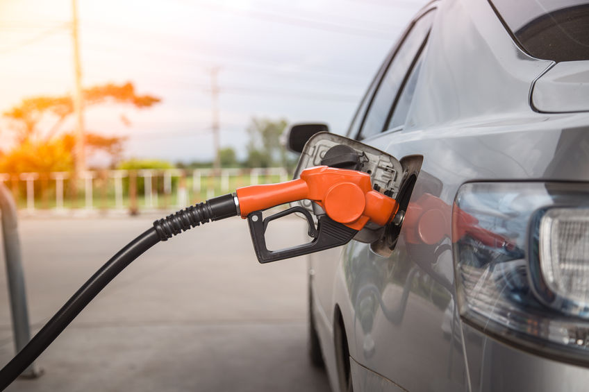 Refill and filling Oil Gas Fuel at station